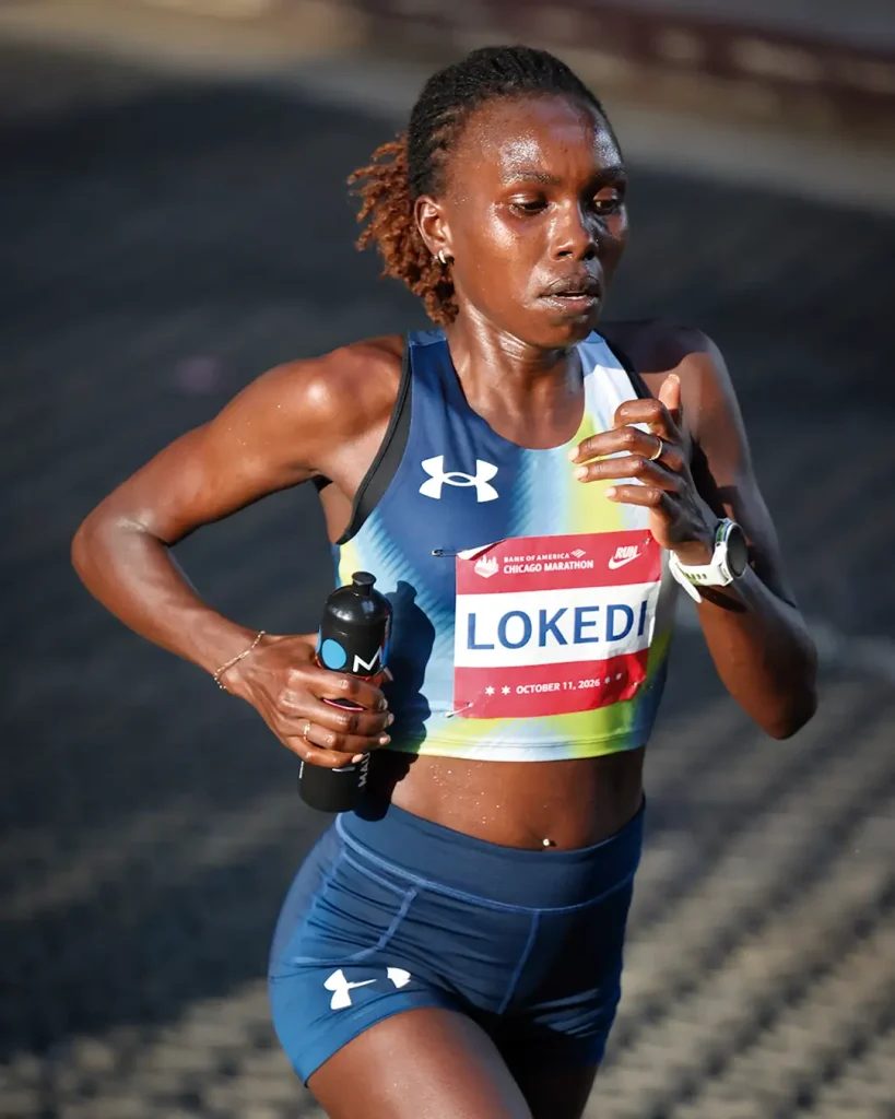 Sharon Lokedi conquista el segundo lugar en Chicago y consolida a Under Armour en la élite del running mundial